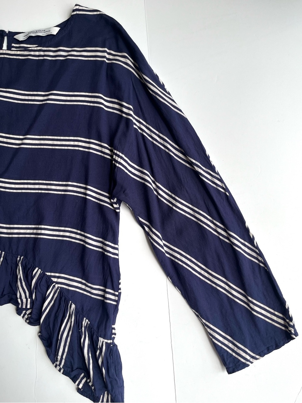 Zara Ruffle Hem Top - Picture 10 of 13